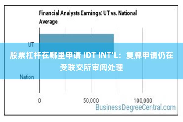 股票杠杆在哪里申请 IDT INT‘L：复牌申请仍在受联交所审阅处理